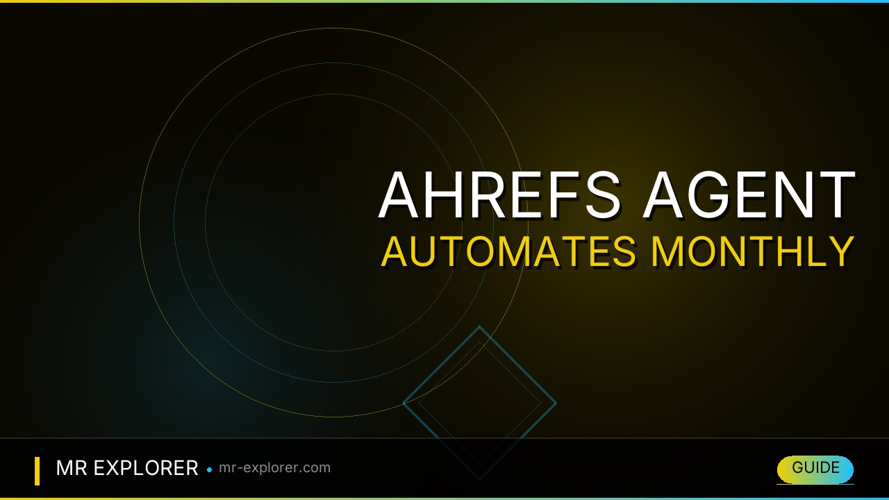 Ahrefs Agent Automates Monthly Data Refreshes in Hours, Not Days