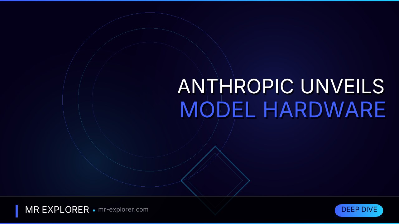 Anthropic Unveils Model Hardware Standard for Physical AI Control