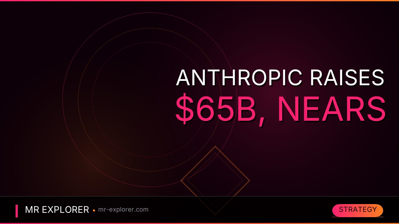 Anthropic Raises $65B, Nears $1T Valuation Ahead of IPO