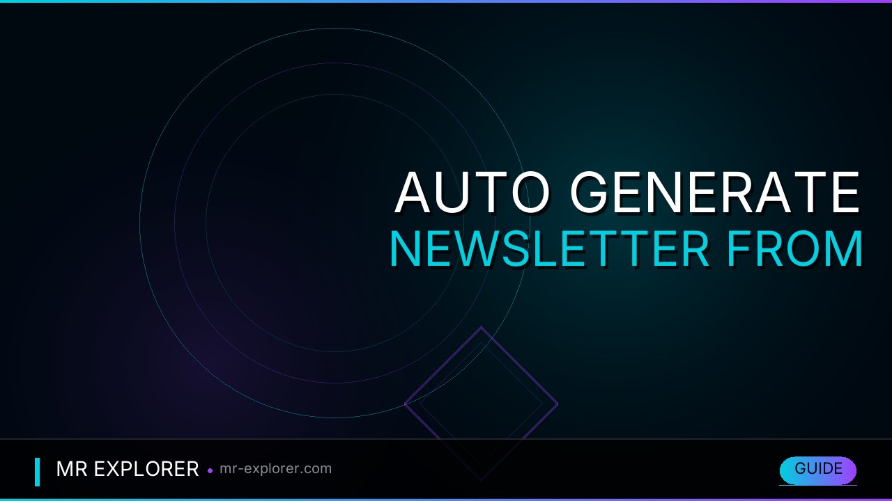 Auto Generate Newsletter from Podcast Transcript in 7 Steps