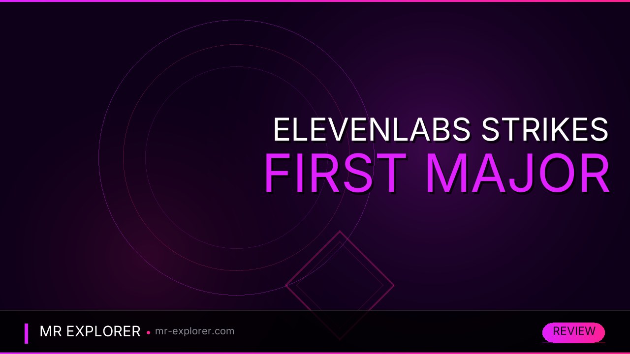 ElevenLabs Strikes First Major Label Deal for AI Music Platform