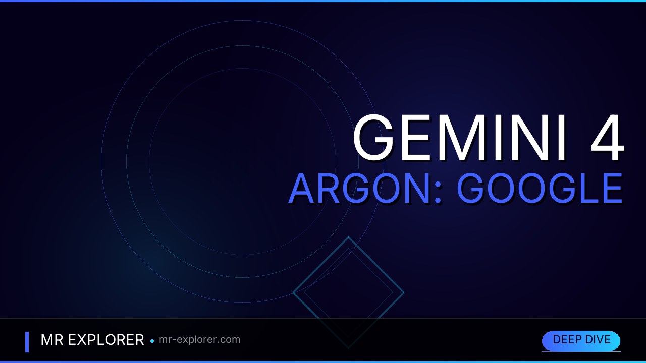 Gemini 4 Argon: Google's New Flagship Model for Hard Problems