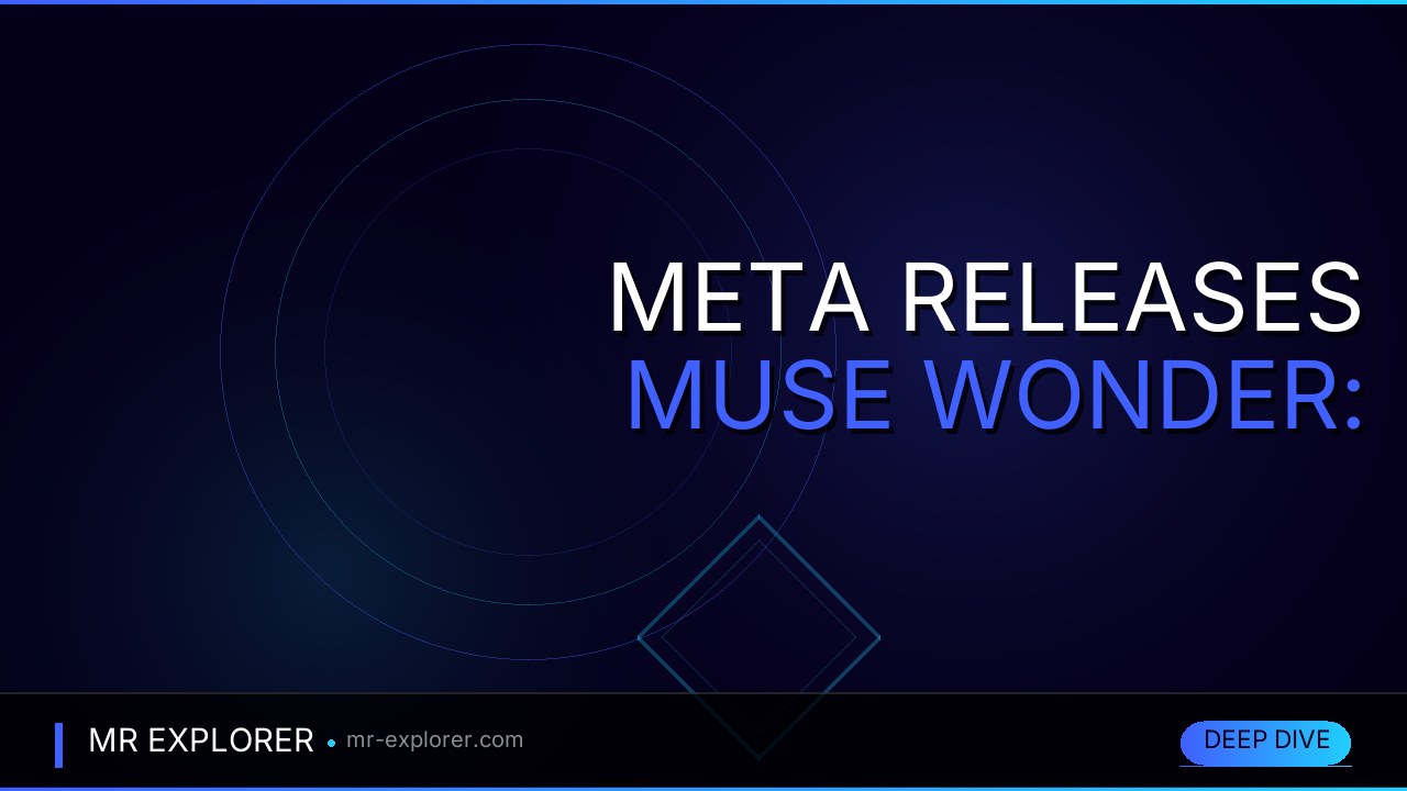 Meta Releases Muse Wonder: First Frontier Model in New AI Push