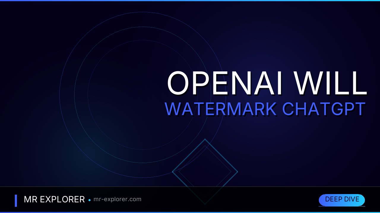 OpenAI Will Watermark ChatGPT Outputs by Default—But Only in EU